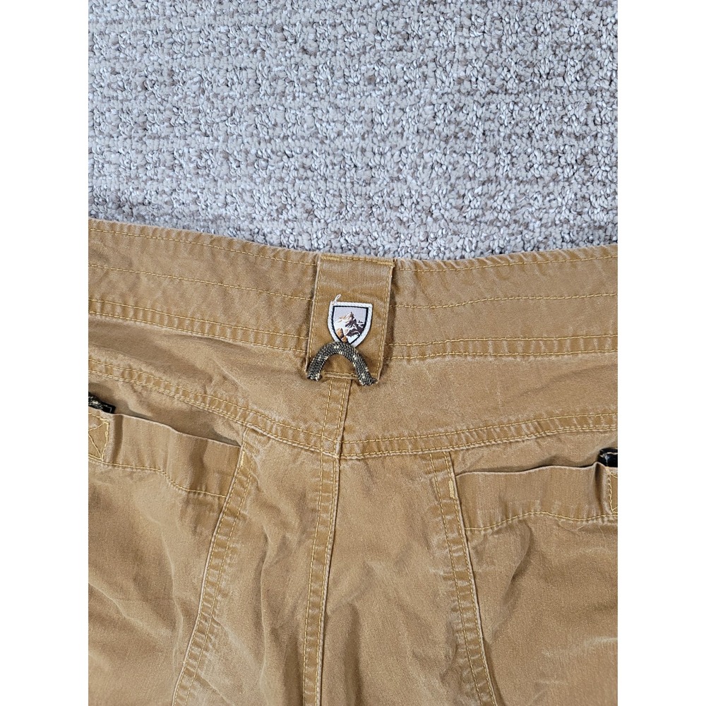 Kuhl Ramblr Mens Khaki Hiking‎ Shorts Size 32 Outdoor Casual Distressed - Picture 9 of 10